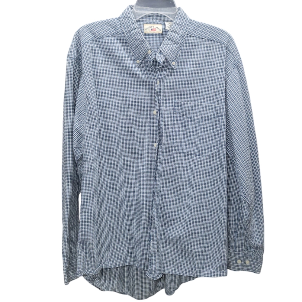 Vintage County Seat long sleeve button-down Size L